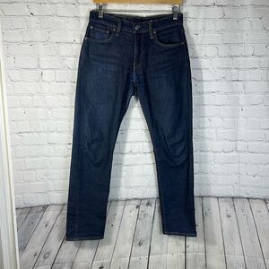 Levi’s 502 Big E Men’s Jeans Taper Fit Jeans size W29‎ x L30 Dark Wash